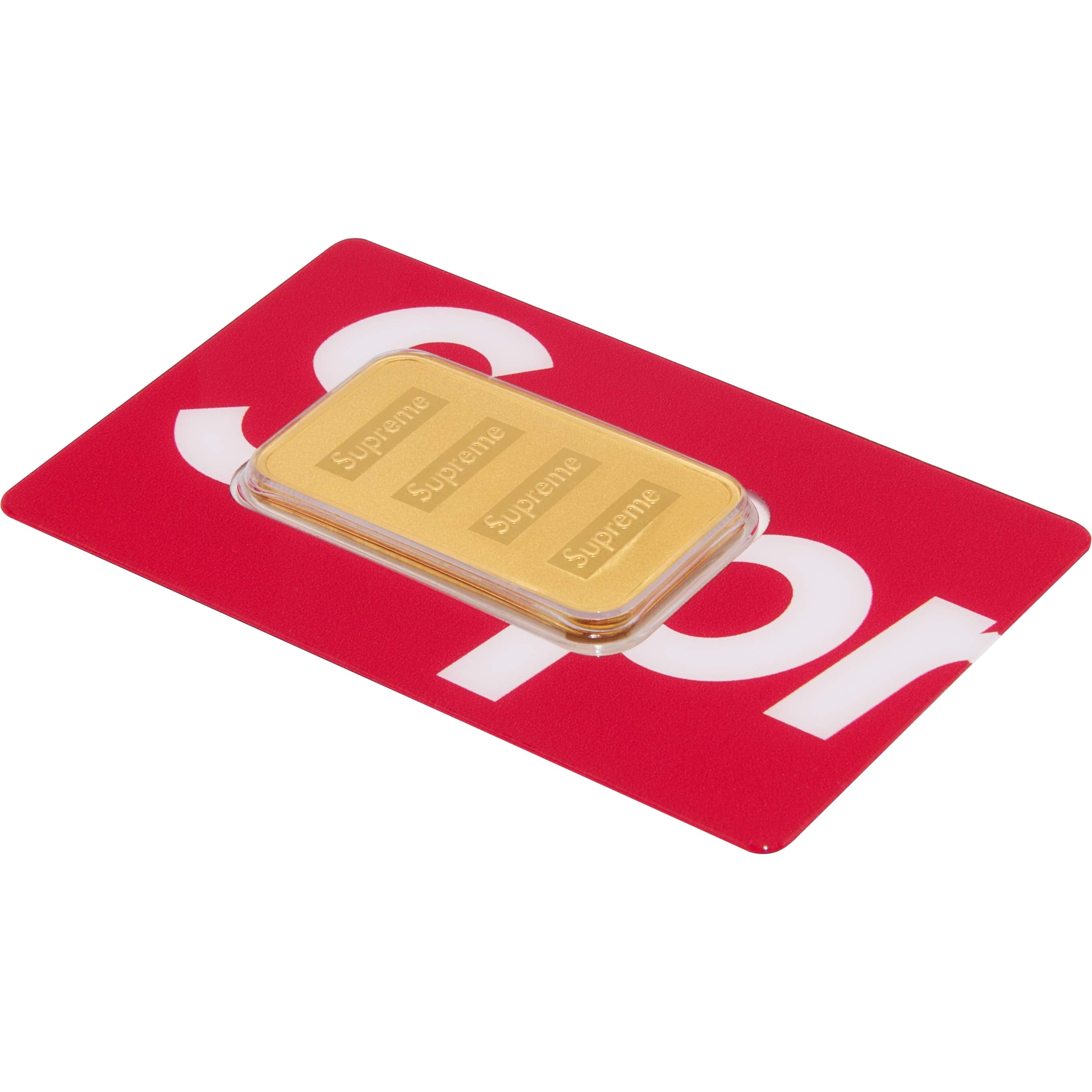 Supreme®/PAMP Suisse 1 oz. Gold Bar view 2